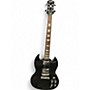 Used Epiphone SG Standard Black Solid Body Electric Guitar Black