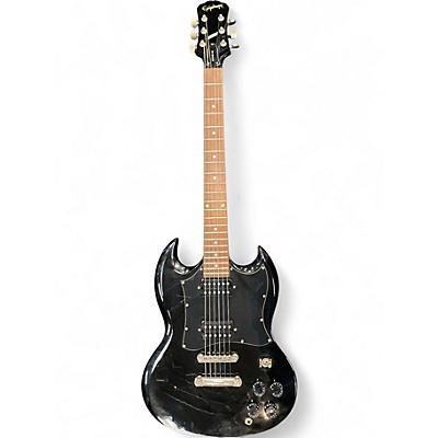 Used Epiphone SG Standard Black Solid Body Electric Guitar