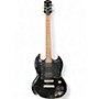 Used Epiphone SG Standard Black Solid Body Electric Guitar Black