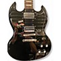 Used Epiphone SG Standard Black Solid Body Electric Guitar Black