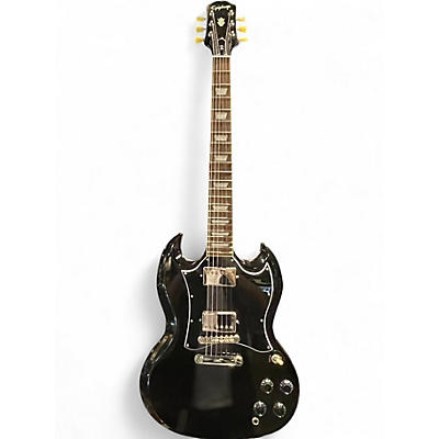 Used Epiphone SG Standard Black Solid Body Electric Guitar