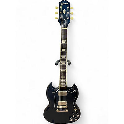 Used Epiphone SG Standard Black Solid Body Electric Guitar