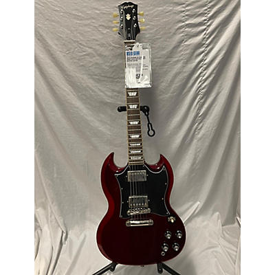 Epiphone Used Epiphone SG Standard Candy Apple Red Solid Body Electric Guitar