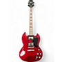 Used Epiphone Used Epiphone SG Standard Candy Apple Red Solid Body Electric Guitar Candy Apple Red