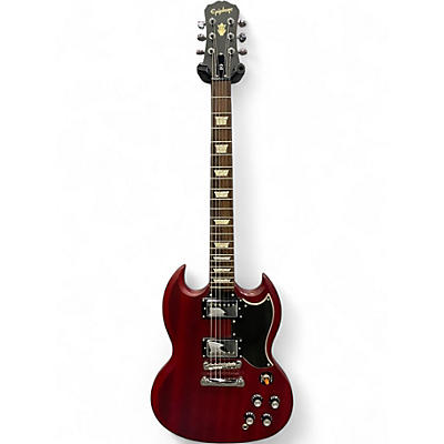 Used Epiphone SG Standard Candy Apple Red Solid Body Electric Guitar