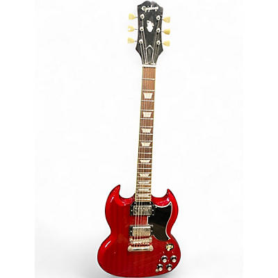 Used Epiphone SG Standard Cherry Red Solid Body Electric Guitar