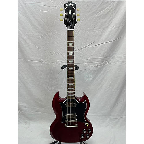 Epiphone Used Epiphone SG Standard Cherry Solid Body Electric Guitar Cherry