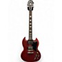 Used Epiphone Used Epiphone SG Standard Cherry Solid Body Electric Guitar Cherry