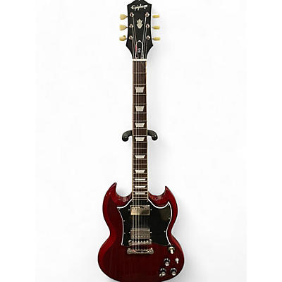 Epiphone Used Epiphone SG Standard Cherry Solid Body Electric Guitar