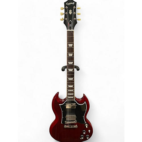 Epiphone Used Epiphone SG Standard Cherry Solid Body Electric Guitar Cherry