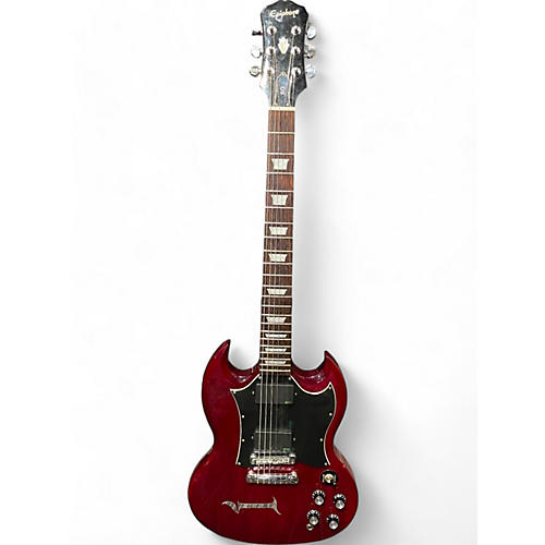 Epiphone Used Epiphone SG Standard Cherry Solid Body Electric Guitar Cherry