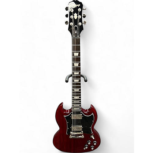 Used Epiphone SG Standard Cherry Solid Body Electric Guitar Cherry