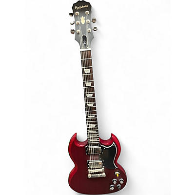 Used Epiphone SG Standard Cherry Solid Body Electric Guitar