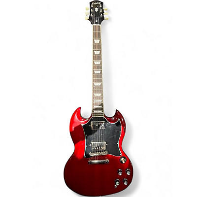 Used Epiphone SG Standard Cherry Solid Body Electric Guitar