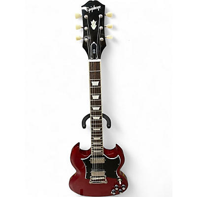 Used Epiphone SG Standard Cherry Solid Body Electric Guitar