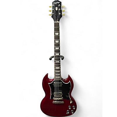 Used Epiphone SG Standard Cherry Solid Body Electric Guitar