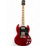 Used Epiphone SG Standard Cherry Solid Body Electric Guitar Cherry