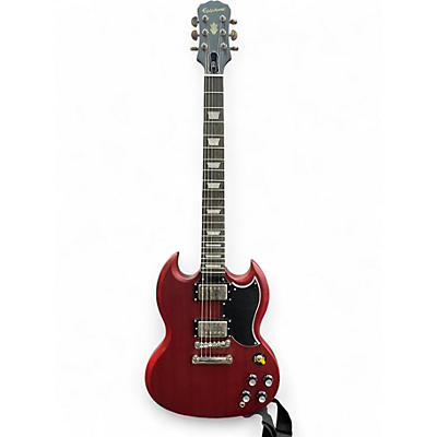 Used Epiphone SG Standard Cherry Solid Body Electric Guitar