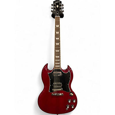 Used Epiphone SG Standard Cherry Solid Body Electric Guitar