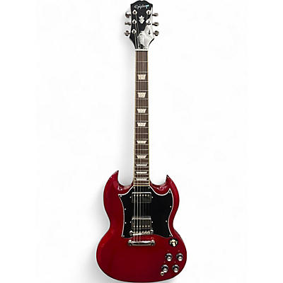 Used Epiphone SG Standard Cherry Solid Body Electric Guitar