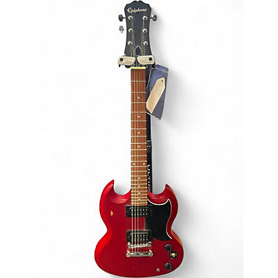 Used Epiphone SG Standard Cherry Solid Body Electric Guitar