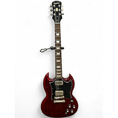 Used Epiphone SG Standard Cherry Solid Body Electric Guitar