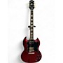 Used Epiphone SG Standard Cherry Solid Body Electric Guitar Cherry