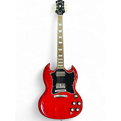 Used Epiphone SG Standard Cherry Solid Body Electric Guitar