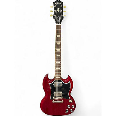 Used Epiphone SG Standard Cherry Solid Body Electric Guitar