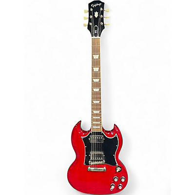 Used Epiphone SG Standard Cherry Solid Body Electric Guitar