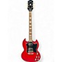 Used Epiphone SG Standard Cherry Solid Body Electric Guitar Cherry