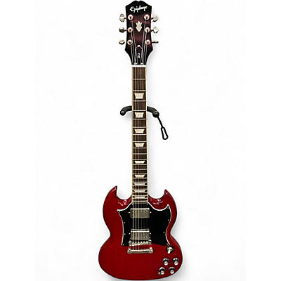 Used Epiphone SG Standard Cherry Solid Body Electric Guitar
