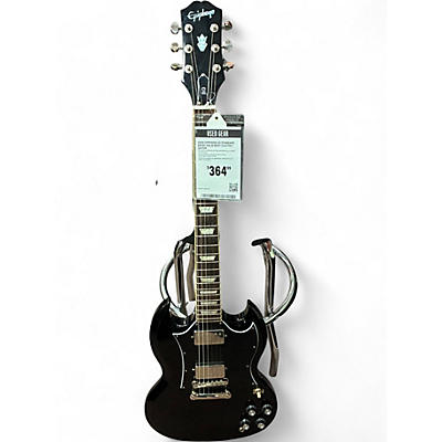 Used Epiphone SG Standard Ebony Solid Body Electric Guitar