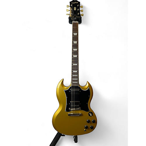 Epiphone Used Epiphone SG Standard Gold Solid Body Electric Guitar Gold