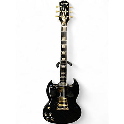 Used Epiphone SG Standard Left Handed Black Electric Guitar