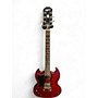 Used Epiphone SG Standard Left Handed Candy Apple Red Electric Guitar Candy Apple Red