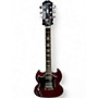 Used Epiphone SG Standard Left Handed Cherry Electric Guitar Cherry