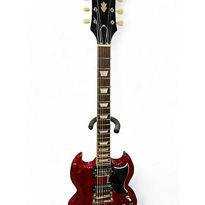 Used Epiphone SG Standard Red Solid Body Electric Guitar