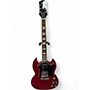 Used Epiphone SG Standard Red Solid Body Electric Guitar Red