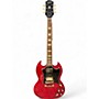 Used Epiphone SG Standard Red Solid Body Electric Guitar Red