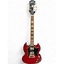 Used Epiphone SG Standard Wine Red Solid Body Electric Guitar Wine Red