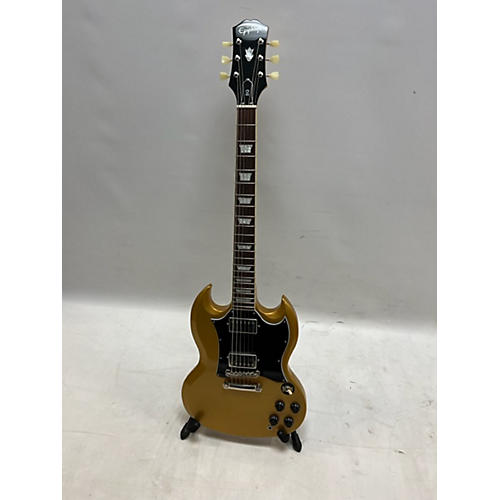 Epiphone Used Epiphone SG Standard Yellow Solid Body Electric Guitar Yellow