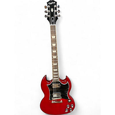 Used Epiphone SG Standard red Solid Body Electric Guitar