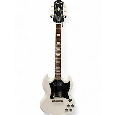 Epiphone Used Epiphone SG Standard wHITE Solid Body Electric Guitar