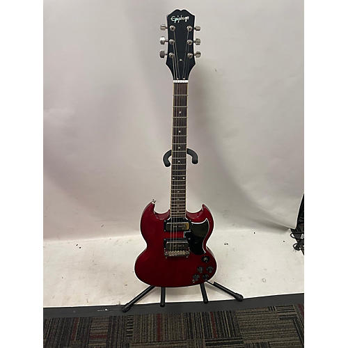 Epiphone Used Epiphone SG TONY IOMMI SPECIAL Vintage Cherry Solid Body Electric Guitar vintage cherry