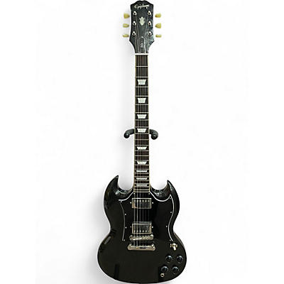 Used Epiphone SG TRADITIONAL PRO BLACK METALLIC Solid Body Electric Guitar