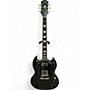 Used Epiphone SG TRADITIONAL PRO BLACK METALLIC Solid Body Electric Guitar BLACK METALLIC