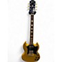 Used Epiphone SG TRADITIONAL PRO Metallic Gold Solid Body Electric Guitar Metallic Gold