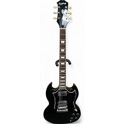 Epiphone Used Epiphone SG Traditional Pro Black Solid Body Electric Guitar