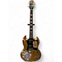 Used Epiphone SG Traditional Pro Gold Solid Body Electric Guitar Gold